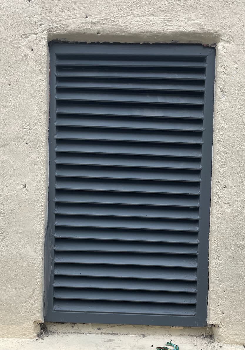 These “Windows” will allow heat out and cold air in.